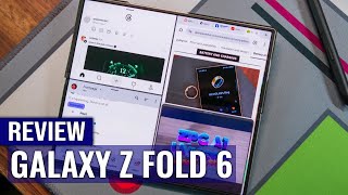 Samsung Galaxy Z Fold 6 Review The Ultimate Smartphone for Multitaskers [upl. by Anaynek541]