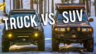 Truck vs SUV for Overlanding  Which Is Better [upl. by Mellins100]