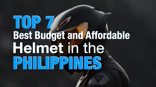 TOP 7 Best Budget and Affordable Helmet in the Philippines  NadzonTwoWheels Motovlog [upl. by Arykat]