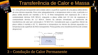 324 Condução de Calor Permanente [upl. by Oecam]