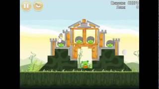 Angry Birds Poached Eggs 221 Walkthrough 3 Star [upl. by Kentigera]