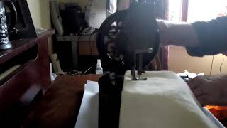 Little Wanzer sewing machine [upl. by Shanleigh]