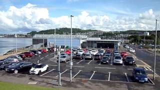 Gourock Railway Station North Clyde Line Scotland [upl. by Ilojna]