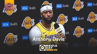 Lakers Media Day 2023  Anthony Davis Press Conference [upl. by Vic846]