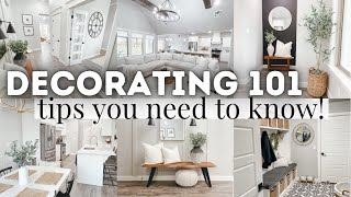 DECORATING YOUR HOME 101  HOME DECORATING TIPS YOU NEED TO KNOW  DECORATING HOME HACKS 2022 [upl. by Neely]