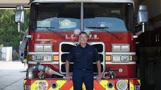 Loudoun County Fire Lieutenant returns to work following house explosion [upl. by Nomzaj18]