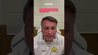 BOLSONARO GRAVA VÍDEO DE APOIO A TRUMP  EM NOME DOS BRASILEIROS QUE AMAM A DEUS [upl. by Nylaehs]