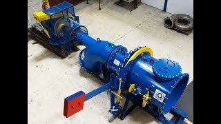 SIAPRO Kaplan Hydro Turbine P 300kWKaplan гидротурбины для гидроэлектростанций производства [upl. by Yarled]