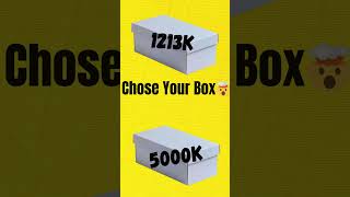 Chose☹ 1213k🥵 VS 5000k😎  shorts giftbox viral youtubeshorts [upl. by Wash954]