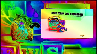 Cadburys Creme Egg GOO Tape News Report Logo Ident Effects [upl. by Ahsaz]