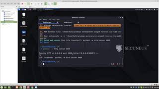 MsfPC  MsfVenom Payload Creator using Kali Linux  Penetration Testing via Social Engineering [upl. by Ettelrahc]