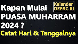 Kapan Puasa Muharram 2024   Ust Mahmud AsySyafrowi [upl. by Anerdna774]