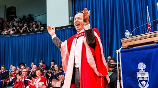 Roberto Benigni Convocation 2015 Honorary Degree recipient [upl. by Lede207]