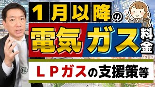 【1月以降の電気代はこうなります】4月使用分まで値引き延長 5月使用分は値引き幅が半分 プロパンはなぜ支援対象外？ 自治体独自のLPガス等軽減策等 不審な電話にご注意ください〈24年1月時点〉 [upl. by Rahm]