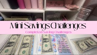 Fun Ways To Save  Completed Savings Challenges savingschallenges moneymanagement cashenvelopes [upl. by Tyler]