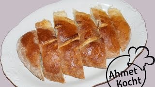 Rezept Ciabatta  AhmetKocht  italienisch backen  Folge 81 [upl. by Attenol852]