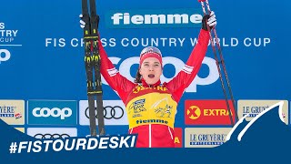 Natalia Nepryaeva RUS  Quotes  Womens 10 km C  Val di Fiemme  FIS Cross Country [upl. by Kussell]