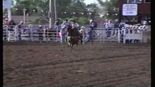 Calf Roping  Cheyenne Rodeo  1989 [upl. by Pevzner]