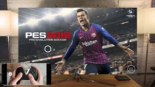 PES 2019 on Shield Android TV with Hardware Controller [upl. by Eedia]