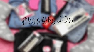 Haul  Mes soldes de Janvier 2016 Sephora Monoprix Jennyfer Undiz HampM Etam [upl. by Hampton507]