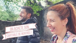 ON ACHETE SON CARTABLE DE RENTRÉE  ELYROSE VLOG [upl. by Olli510]