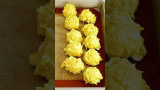 Lemon Cake Mix Cookies shorts [upl. by Mloclam469]