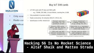 Hacking 5G Is No Rocket Science by Altaf Shaik amp Matteo Strada  Nullcon Goa 2022 [upl. by Thgirw345]