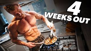 Full Day of Eating to get SHREDDED  4 Weeks Out  TTIN EP 9 [upl. by Coombs]