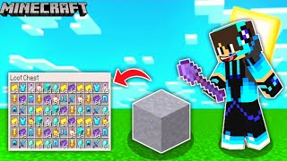 clay drop super op items 🤯 in mincarft Minecraft gameplay [upl. by Chesney]