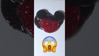 Resin red amp black Mickey Mouse resin resincrafts resinart craft [upl. by Ssirk]