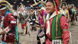 Grand Entry l Sat Choctaw Durant Powwow 2024 [upl. by Carbo802]