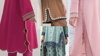 Side Daman Chak Patti Designs  New and Stylish Kameez Chak Designs fasion designkameeznew [upl. by Aynnek118]