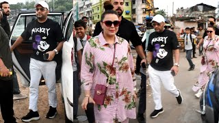 Kapil Sharma along with wife Ginni Chatrath spotted at Versova Jetty 😍💖📸 [upl. by Kevon]