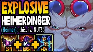 The most explosive Heimerdinger buildwow 🤯 [upl. by Leunammi]