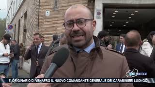 E originario di Venafro il nuovo comandante generale dei carabinieri Luongo [upl. by Novyat286]