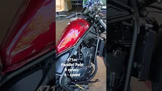 All New Honda Rebel 500  Candy Diesel Red  Specs amp Price Iconic Cruiser Gwapo hondarebel500 [upl. by Els]