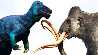 VECTISPINUS vs ARK and ADD DINOS  ARK Dino Battle [upl. by Nitsuj45]