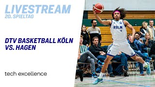 DTV Basketball Köln vs Hagen 20 Spieltag RegionalligaWest 20232024 [upl. by Fevre]