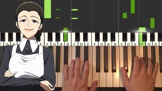 The Promised Neverland  Isabella’s Lullaby Piano Tutorial Lesson [upl. by Enileuqcaj]