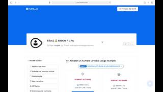 Comment acheter un numéro virtuel avec Numwix [upl. by Yadsnil760]