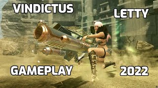 Vindictus Gameplay 2022 │Letty │Dark Knight transformation │ Canon [upl. by Hovey]