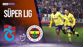 Trabzonspor vs Fenerbahce  SÜPERLIG HIGHLIGHTS  031724  beIN SPORTS USA [upl. by Voccola]