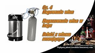 Winopak Liebchen cz4 Kegowanie wina nagazowanie wina w kegu Cornelius spritz spritzer [upl. by Dorette]