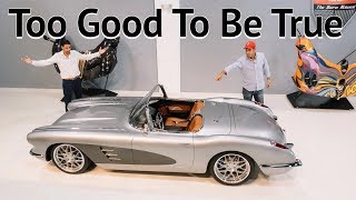 CRAZIEST RESTOMOD CORVETTE WE HAVE EVER SEEN AND HOW MUCH  TO BUILD [upl. by Haelem]