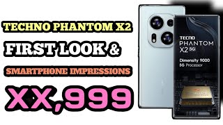 Tecno Phantom X2 Review amp First Impressions 😮 Worlds 1st Retractable Camera ⚡️ [upl. by Ahsilra]