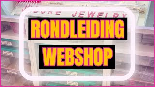 Rondleiding Kralen Webshop J’adore Jewelry [upl. by Yliab605]