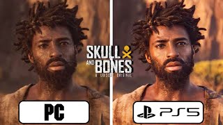 Skull and Bones PS5 vs PC Graphics Comparison [upl. by Yehc827]