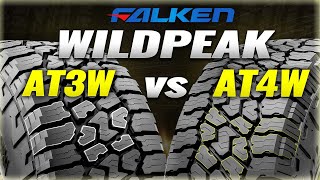 ALL NEW Falken WildPeak AT4W vs Older AT3w  Detailed Comparison [upl. by Hgieleak742]