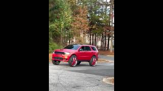 Dodge Durango on 32 DUB Floaters Pullin Up [upl. by Piegari]