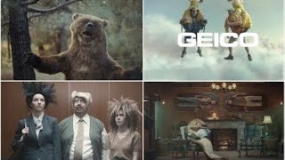 ✡ Best hot Commercials  All The Best Most Hilarious Geico Fast Forward Commercials Ever [upl. by Litton]